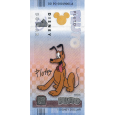 1 Disney Dollar Pluto